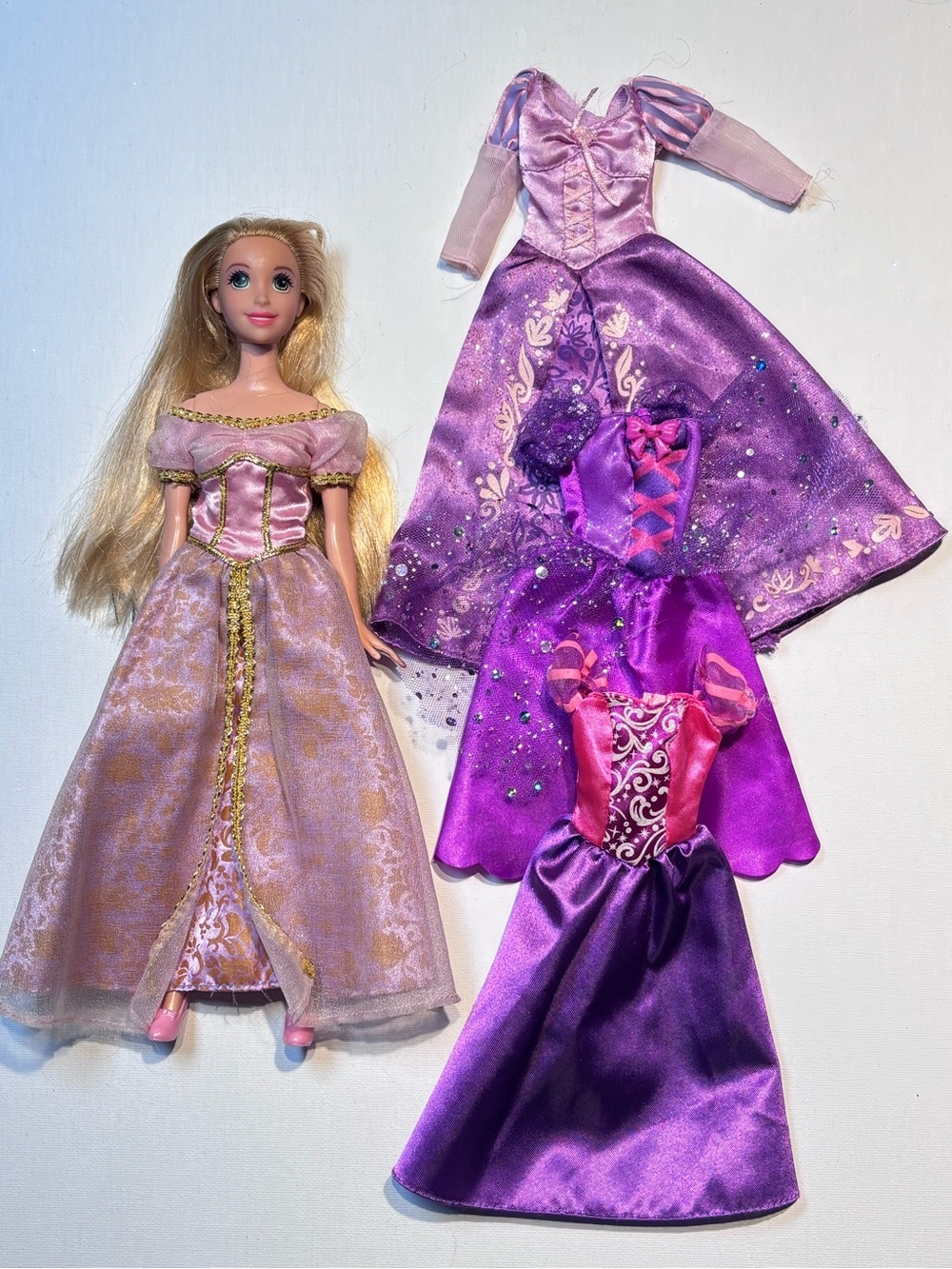 Disney Store Rapunzel Doll & Dress Up Set ✨